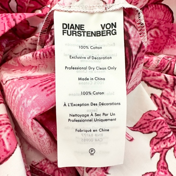 DVF Sandrah ruffled floral-print cotton-poplin mini dress - Picture 13 of 14